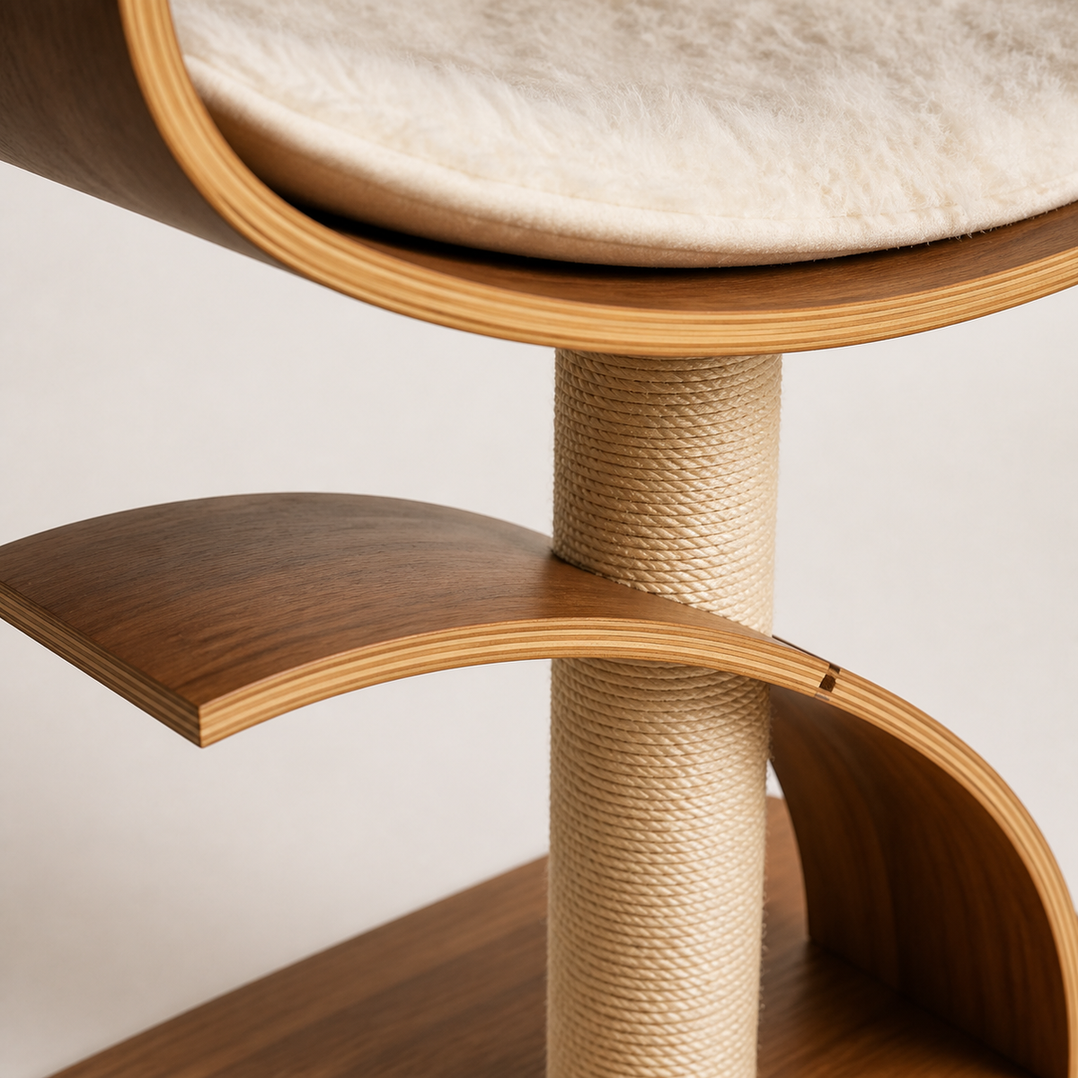 Orbit Cat Lounge — Central sisal post