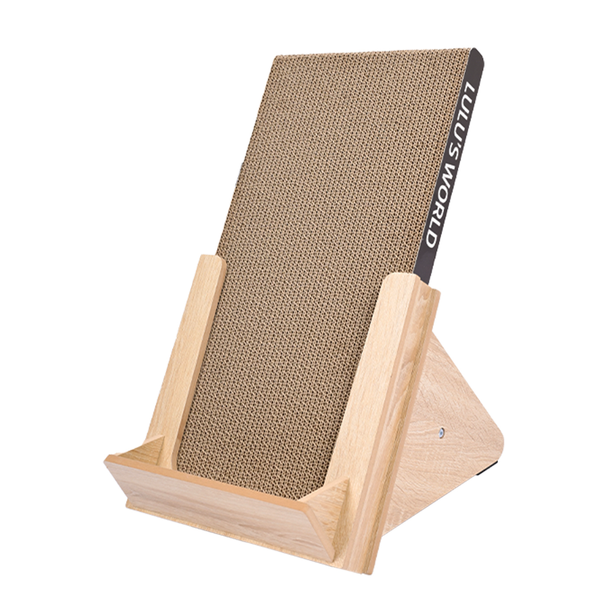 Basic Incline Cat Scratcher shown alone against a clean light background