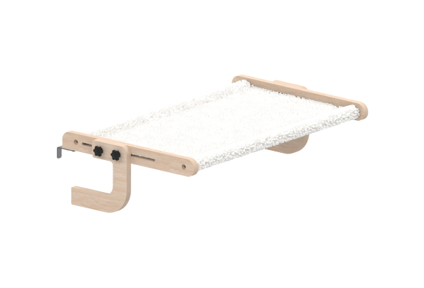 Clamp Window Cat Hammock shown alone against a clean light background