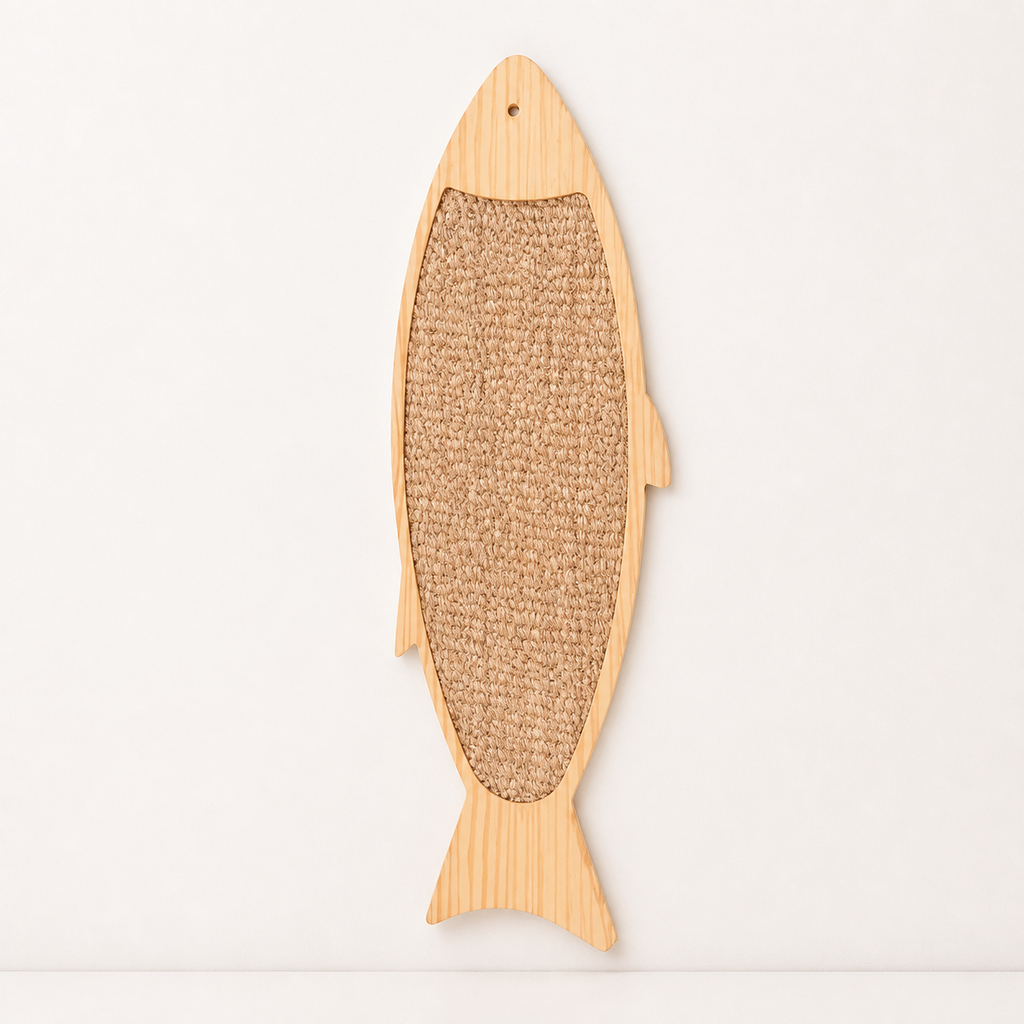Fish Wall Scratcher shown alone against a clean light background