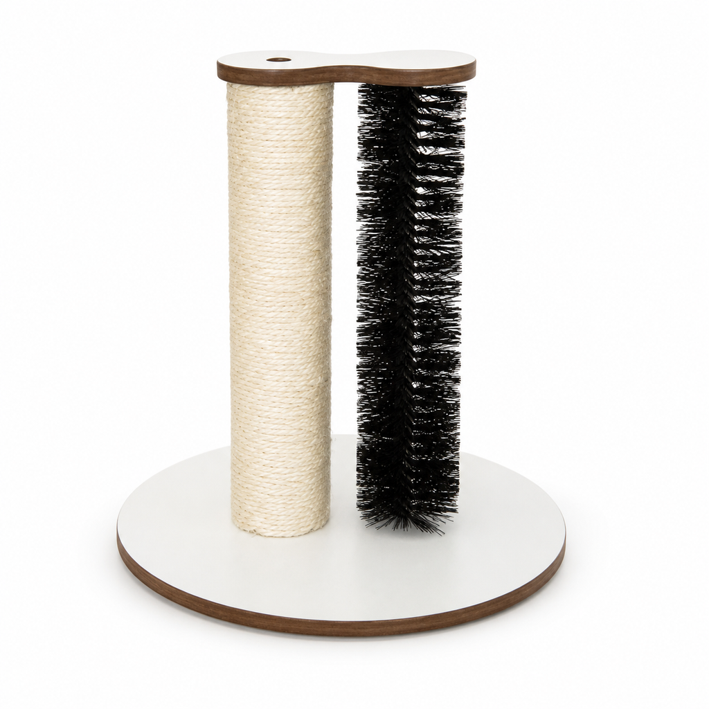 Grooming Scratch Station shown alone against a clean light background