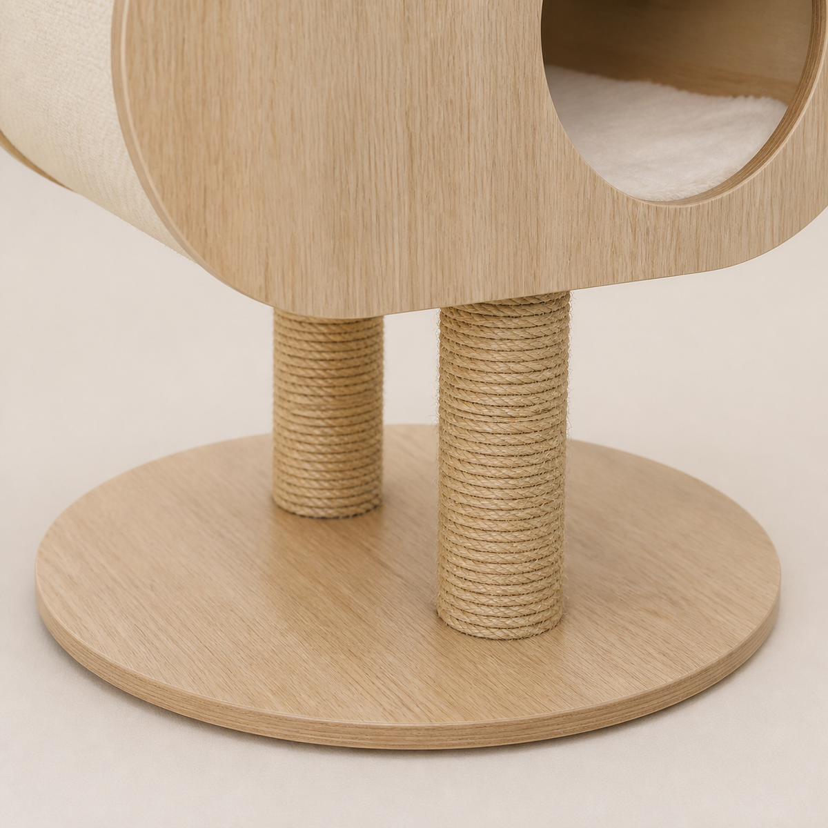 Oval Cat Cabin — Light and Dark finishes