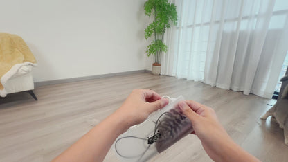 Lulu's world Retractable Cat Wand Toy - 46" Telescopic Feather Teaser for Indoor Cats & Kittens - Smooth Extension, Interactive Pet Exercise Toy for Chasing & Pouncing