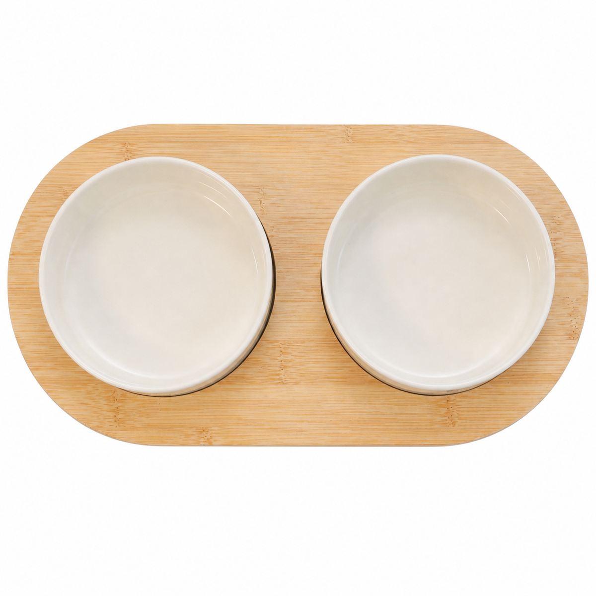 Raised Double Bowl Station — 13.4 in paired footprint